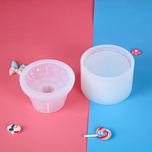 Cosmetic Jewelry Storage Silicone Resin Mold - DIY Jewelry Decoration