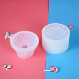 Cosmetic Jewelry Storage Silicone Resin Mold - DIY Jewelry Decoration