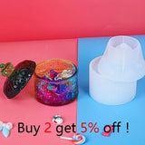Cosmetic Jewelry Storage Silicone Resin Mold - DIY Jewelry Decoration