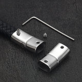 Stainless Steel Magnetic Clasps for Leather Bracelet DIY