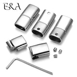 Stainless Steel Magnetic Clasps for Leather Bracelet DIY