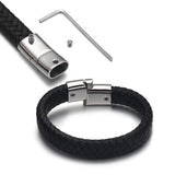 Stainless Steel Magnetic Clasps for Leather Bracelet DIY