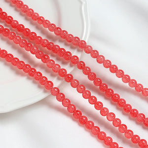 Crystal Strawberry Popping Beads DIY Jewelry Material