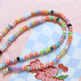 Macaron Ceramic Beads Necklace Jewelry Material