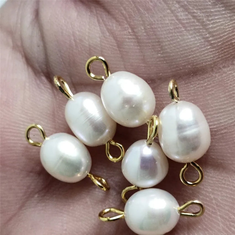 Round Pearl Beads for Jewelry Making