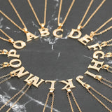 A-Z Letter Name Necklace & Pendant with Crystal from Swarovski