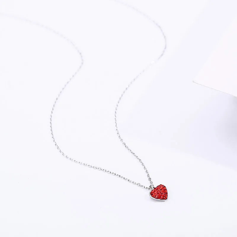 A-XL7 High 925 Silver Logo Necklace for Women