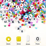 A-Z Acrylic Letter Alphabet Beads Kit for DIY Bracelet Making