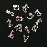A-Z Initial Charms Pendant for DIY Bracelet Necklace Jewelry Making