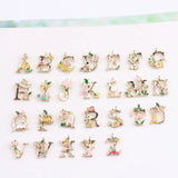 A-Z Initial Charms Pendant for DIY Bracelet Necklace Jewelry Making