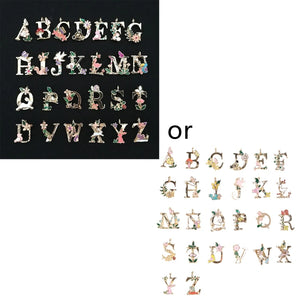 A-Z Initial Charms Pendant for DIY Bracelet Necklace Jewelry Making