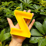 Large Alphabet Ornaments Epoxy Resin Mold Tabletop Decoration A-Z Letters