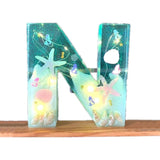 Large Alphabet Ornaments Epoxy Resin Mold Tabletop Decoration A-Z Letters