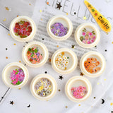 Mixed Color Rose Florets DIY Epoxy Wood Pulp Tablets