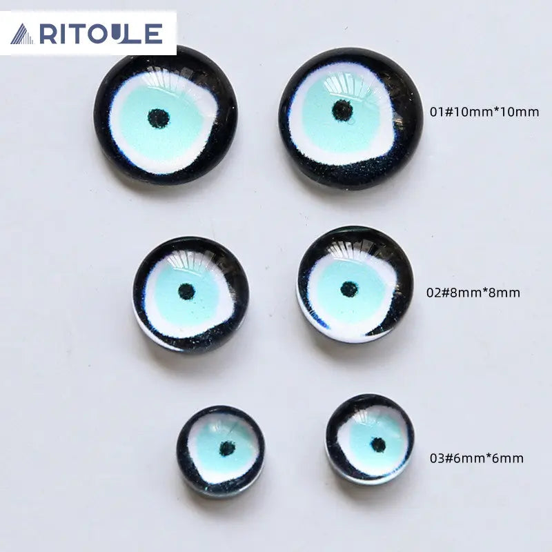 Baroque Pearl Fairy Eye Crystal Glass Patch DIY Accessories