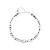 Light Silver Fashion Necklace