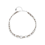 Light Silver Fashion Necklace