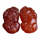 Agate Pixiu Pendant Dragon Necklace Charm Jewellery