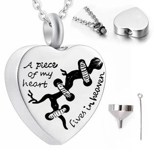 Heaven Memorial Locket Cremation Necklace Pendant