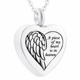 Heaven Memorial Locket Cremation Necklace Pendant