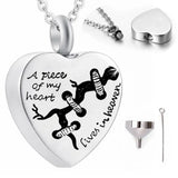 Heaven Memorial Locket Cremation Necklace Pendant