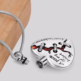 Heavenly Heart Urn Necklace for Ashes