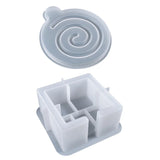 Square Coaster Storage Box Silicone Mold for Epoxy Resin