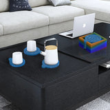Square Coaster Storage Box Silicone Mold for Epoxy Resin