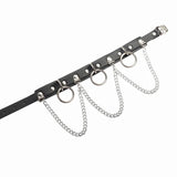 Punk Street Shot O-Ring Clavicle Chain Necklace