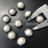 Elegant Ivory Bridal Clutch with Pearl Beads