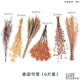 DIY Dried Flower & Wheat Leaf Ornaments for Silicone Mold Making