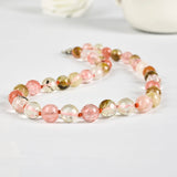 Watermelon Crystal Necklace - Multicolor
