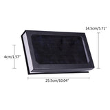 72 Slots Rings Box with Transparent Lid Jewelry Display Tray Organizer