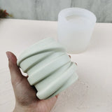 Nordic Art Gypsum Silicone Mold for Succulent Plant Pot