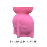 Makeup Brush Holder Organizer Mold DIY Flower Planter Pot Molds Pen Holder Mold