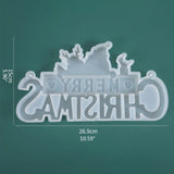 Christmas Santa Letter Silicon Mold for Resin Epoxy DIY Craft