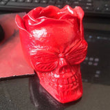 Skull Flower Epoxy Resin Mold Ashtray Silicone Mould DIY Crafts