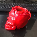 Skull Flower Epoxy Resin Mold Ashtray Silicone Mould DIY Crafts