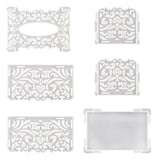 Hollow Pattern Tissue Box Epoxy Resin Mold DIY Crafts Home Decor Silicone Mould