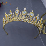 Zircon Wedding Crowns Tiaras Bridal Headband Bride Headwear