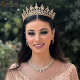 Zircon Wedding Crowns Tiaras Bridal Headband Bride Headwear