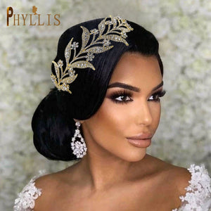 Crystal Wedding Headband Rhinestone Bride Tiara Party Hair Ornaments
