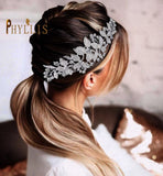 Crystal Crown Rhinestone Headband Wedding Tiara Headwear