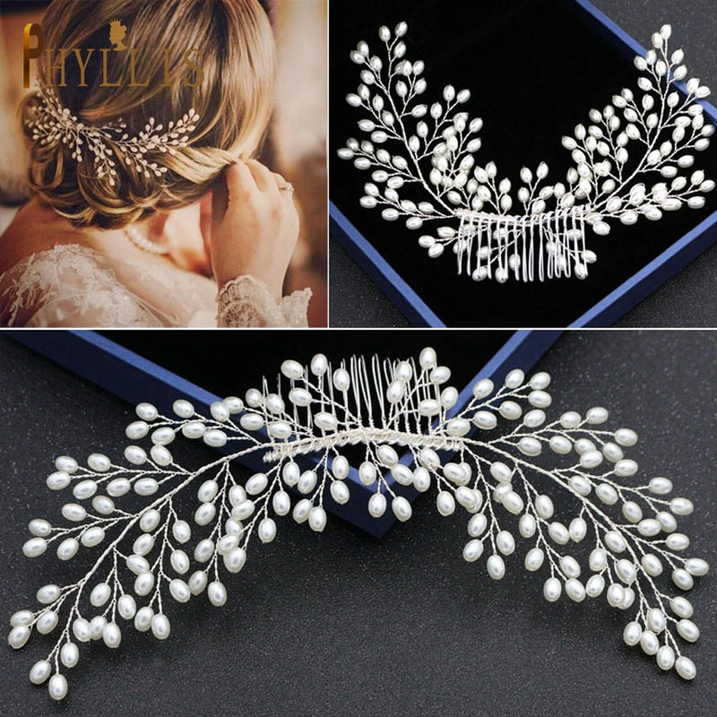 Bridal Hair Comb Wedding Hairband Headdress for Bride Jewelry Headpiece