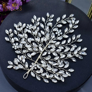 A320 Rhinestone Bridal Headband Crystal Hairband Wedding Hair Jewelry