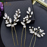 Rhinestone Crystal Bridal Hair Comb Wedding Headpiece Hair Pins