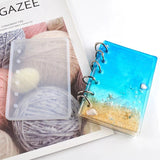 Silicone Mold for Notebook Cover DIY UV Resin Mould Crystal Book Accessories