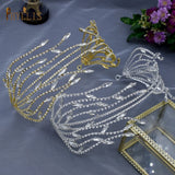 Crystal Wedding Hair Accessories Tiara Headwear Rhinestone Headwear