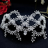 Romantic Rhinestone Wedding Forehead Chain Crystal Headdress