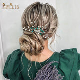 Rhinestone Bridal Hair Comb Wedding Headdress Bride Tiara Hair Ornament